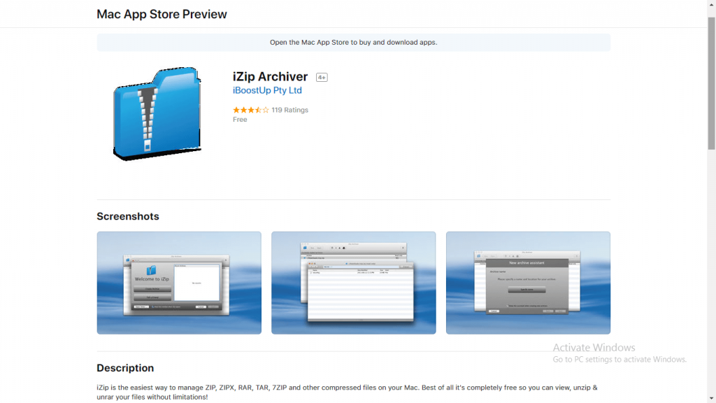 Zip Utility For Mac